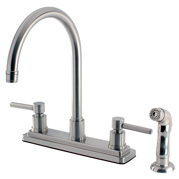 KS8798DL Concord 8" Centerset Kitchen Faucet, Brushed Nickel